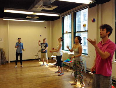 Juggling Classes in New York City